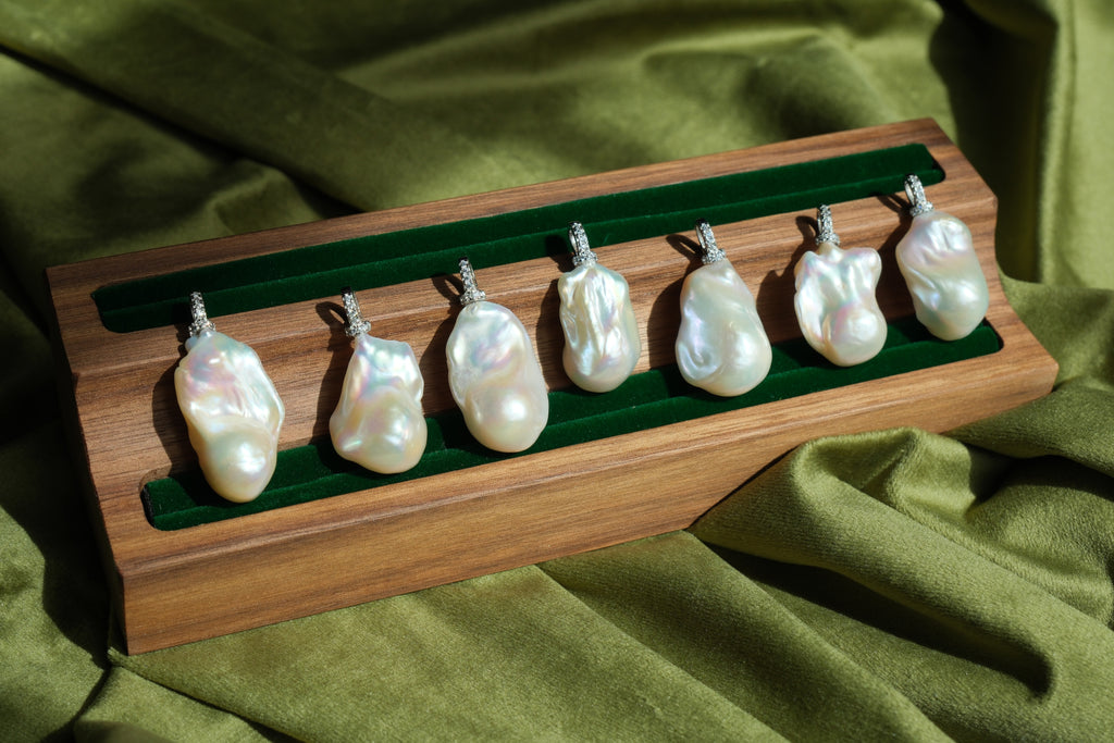 Baroque Pearl Necklace - Versatile Bail